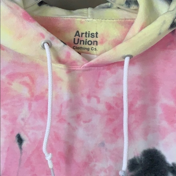 ARTIST Union Tie Dye Hoodie Sweatshirt - Picture 6 of 12